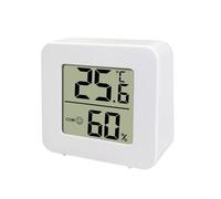 Digital Thermometer Hygrometer LCD High Accuracy Sensor | Large clear LCD screen, easy read angles, per slim edge design, high precision sensor, per instant update