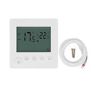 Digital Thermostat 4500W High Capacity | Floor Heating Temperature Control with Memory Function | Electric Thermostat for Home / Office / Mall | Economical, Overheat Protection (White)