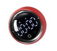 Digital Timer for Kitchen - Smart Voice Countdown Clock | ABS Rotary Knob Magnet Timer, Large LED Visual Display For Adult Chef Student Study Teacher Classroom Baking Fitness Study