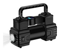 Digital Tire Inflator | Portable Air Pump with Display | Quick Inflation Solution with Built-in Light for Cars and Motorcycles | Perfect for Home and Travel Use | Easy to Store and Transport