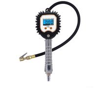 Digital Tire Pressure Gauge 0-255PSI LCD Display | LCD digital screen, 0-255PSI range, clear readout, auto shut-off, per battery powered