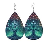 Digital Tree Icon With Space Donna Orecchino A Gancio Lunghi Orecchini Pendenti Eleganti Orecchini Per Regalo Fori Multipli Festa