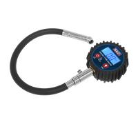 Digital Tyre Manometro Con a Pressione Connettore TST002 Sealey Nuovo