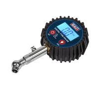 Digital Tyre Manometro Con Testa Girevole & Quick Release - Sealey TST001 Nuovo