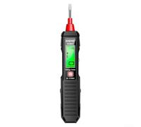 Digital Voltage Tester Pen 12-300V AC Live Wire(black) | Quick live wire ID, red screen alarm, green for neutral, 12-300V range, safe touch electrode