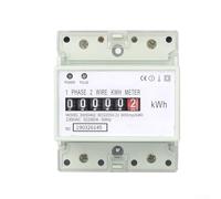 Digital Wattmeter 230V 5-100A Din Rail per pulse Output Digital | Real-time per pulse indicator, operational status display, accurate energy recording, 230V system compatible