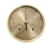 Digital Weather Barometer - Metallo, Humidity Temperature Sensor, High Precision Gauge | Accurate Monitoring Tool, High Precision Barometer, Outdoor Indoor Monitor For Home, Fishing, Camping, Marine