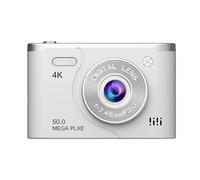 Digital Zoom Digitale 8X Portatile Compatto Doppio Obiettivo Mini Viaggio Mirrorless Fotocamera 2.4 "LCD Fotografia Fotocamera con Luce di Riempimento per Studenti di Viaggio