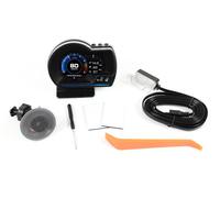 Digitalazeige Tachimetro Schermo OBD + GPS Pressione di Carica Temperatura Olio