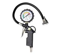 Digitale 0-220PSI Pistola Di Gonfiaggio Dei Pneumatici Ad Aria For Auto Van Strumento Di Pneumatici Ttyre Manometro Pistola Manometro Tester Del Compressore D'aria Facile Da Usare(Black)