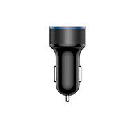 Digitale Auto Caricabatterie Doppia USB Dc 12V/24V Smart da Presa Accendino