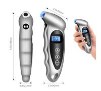 Digitale Auto Pneumatici Aria Pressione Metro Display LCD Manometro Barometers