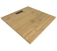 Digitale Bilance IN Legno Bambù 30x30cm Pesapersone Display LCD Fino 120kg