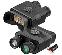 Digitale Binocolo Notturna 5X8 Zoom Ingrandimento 1640 ft Visione Campo di Rilevamento 9 Livelli IR Telecamera con Schermo LCD da 3.5" Sparare Foto/Video HD a Colori con Scheda TF da 32 GB