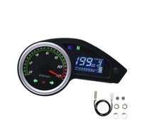 Digitale contagiri Moto Contagiri 12000RPM Universale Digitale LCD Contachilometri Motore Cluster Cruscotto Per Brasile 250 RPS Per Hawk