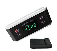 Digitale Elettronico Inclinometro Angolo Finder Impermeabile IP65 Goniometro Livello Misura Scanalatura a V Magnetico Base Sempre Verticale Lettura