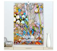 Digitale Formationen (hochwertiger Premium Wandkalender 2026 DIN A2 hoch), Kunstdruck in Hochglanz: Erleben Sie die faszinierendne Bilder der digitalen Kunst.