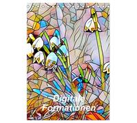 Digitale Formationen (Tischkalender 2026 DIN A5 hoch), CALVENDO Monatskalender: Erleben Sie die faszinierendne Bilder der digitalen Kunst.