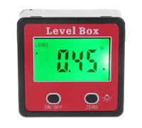 Digitale Inclinometro Spirit Level Goniometro Misuratore Angoli Squadra Scatola