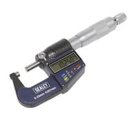 Digitale Micrometro Esterno 0-25mm (0-2.5cm) - Sealey AK9635D Nuovo