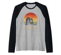 Digitale Nomade Bitcoin Viaggi Libertà Arte Vita Remota Bitcoin Maglia con Maniche Raglan