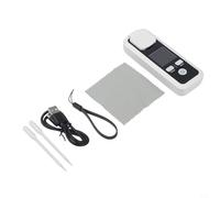 Digitale per rifrattometro Brix, tester portatile per zucchero di frutta con compensazione automatica, misuratore di dolcezza impermeabile IPX6 per miele, vino, succo di frutta, (JBM-10)