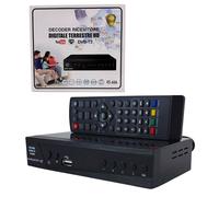 Digitale Terrestre Decoder DVB-T2 T3 H.265 HEVC 10 Full HD HDMI USB LAN Display