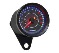 Digitale Universale Per Moto Contagiri Per Suzuki | Tachimetro Contachilometri Nero Sul Cruscotto 13000 Giri/min