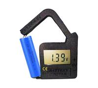 Digitaler Batterietester | Kompakter Batterieprüfer für Zuhause, Batteriemonitor ohne Strombedarf | Tragbarer Batterietester für verschiedene Batteriegrößen, präzise Ladungsanzeige, einfach zu bediene
