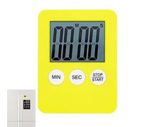 Digitaler Küchentimer Magnetisch - Lauter Alarm & Großes Display - Kurzzeitwecker für Küche, Kochen, Backen & Fitness - Magnet-Stoppuhr für Schüler & Studium, Kompakt 7x5,3 cm