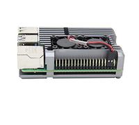 Digitalkey Armor Case per Raspberry Pi 4 - Custodia in Alluminio per Raffreddamento FanLess (Grey)