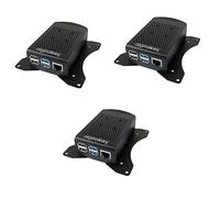 Digitalkey Case Alloy per Raspberry Pi 4 - Custodia in Alluminio con Supporti VESA 100x100 con Ventola e Set Dissipatori (3 Pz)