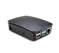 Digitalkey Case per Raspberry PI - Ufficiale in ABS - Piedini Gomma Inclusi (1pz_Pi4_Black)