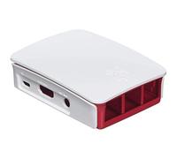 Digitalkey Case per Raspberry - Piedini Gomma Inclusi (1_pz_Pi3_White/Red)