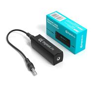 DigitalLife GI35-A | Isolatore di Rumore da Loop di Terra 3.5mm TRS (F/F), Passivo Hum Eliminator - Per Cuffie, Altoparlanti e Dispositivi Audio