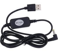 DigitCont - Cavo di alimentazione USB 5 V a DC 12 V, compatibile con spot e nuovo(terza generazione), cavo di alimentazione USB da 5 V a DC 12 V