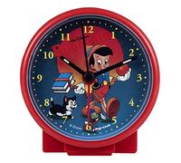 DigiTech Sveglia, Plastica, Rot Pinocchio, 10 x 4 x 10 cm
