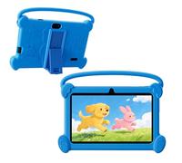 DIGITHINK Tablet per bambini con custodia protettiva, 4 GB di RAM 32 GB ROM, dispositivo educativo di apprendimento per bambini dai 4 ai 13 anni, blu (blu)