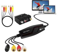 DIGITNOW Grabber Video Scheda di Acquisizione Video USB Trasferisce Convertitore