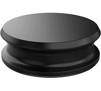 DIGITNOW Stabilizzatore di Peso Record, Morsetti per Giradischi, Stabilizzatore LP Durevole ed Elegante, con Cuscinetto Protettivo in Pelle Nella Parte Inferiore (Nero Opaco)
