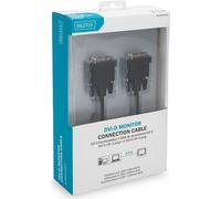 Digito - Cavo DVI - Link singolo - dvi -d (m) a dvi -d (m) - 2 m - a forma di pollice - viti nere NEW