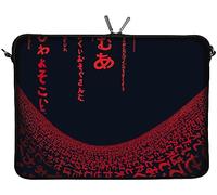 Digittrade Designer Custodia per Laptop, Tablet, Notebook, MacBook e Netbook LS109 Red Matrix 13.3