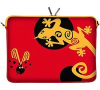 Digittrade Designer Custodia per Laptop, Tablet, Notebook, MacBook e Netbook LS145 Lady Beetle 10,2 Pollici