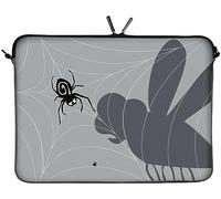 Digittrade LS146-17 Spiderweb Notebook Sleeve Laptop neopren case custodia portatile borsa involucro protettivo 43,9cm (17,3 pollice) grigio