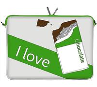 Digittrade LS172-15 Chocolate Borsa per PC portatile Notebook Sleeve Laptop neopren case custodia involucro protettivo 39,6cm (15,4 - 15,6 pollice)