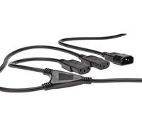 DIGITUS Assmann 440400/017/ - SPLITTER CABLE - IEC C14 Male to 2 x C13 Socket