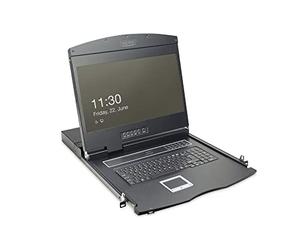 DIGITUS 19" & 17" LCD Console e Accessori Nero Nero 8 Port Cat5