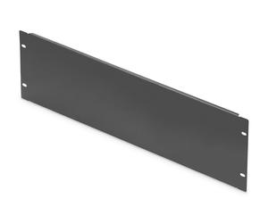 DIGITUS 19" blind cover plate - 4U - cover for network & server cabinets - rack
