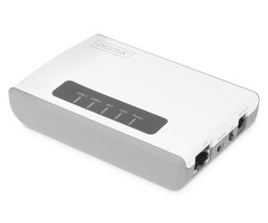 Digitus 2 porte wireless USB 2.0 per server di rete multifunzione, 300 Mbps - Nouvo
