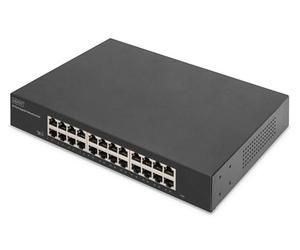 Digitus 24-Port Gigabit Switch, 19 Zoll, Unmanaged (dN-80113-2)